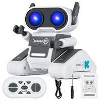 Robot Toys Kids Remote Control Toys with Music RC Early Education Gesture Sensing DIY Music Dance LED Eyes Boys Girls Gifts 1