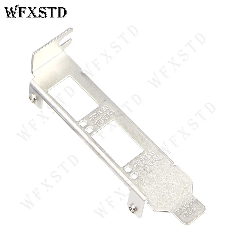 10pcs Low Baffle Profile Bracket For Intel E10G42BTDA X520-DA2 82599ES E10G42BFSR X520-SR2 X710-DA2 Support Board 2U