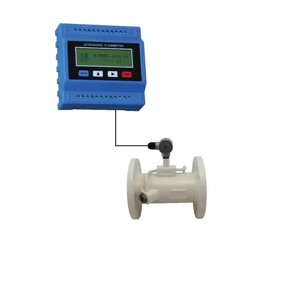 Flow Meter Water Flow Meter Turbine Flow Meter Digital Turbine Flow Meter TUF-2000M Digital Modular Ultrasonic Flowmeter TS-2 TM-1 TL-1 Transducer Optional Measuring Range DN15-6000mm Flow Speed Tester