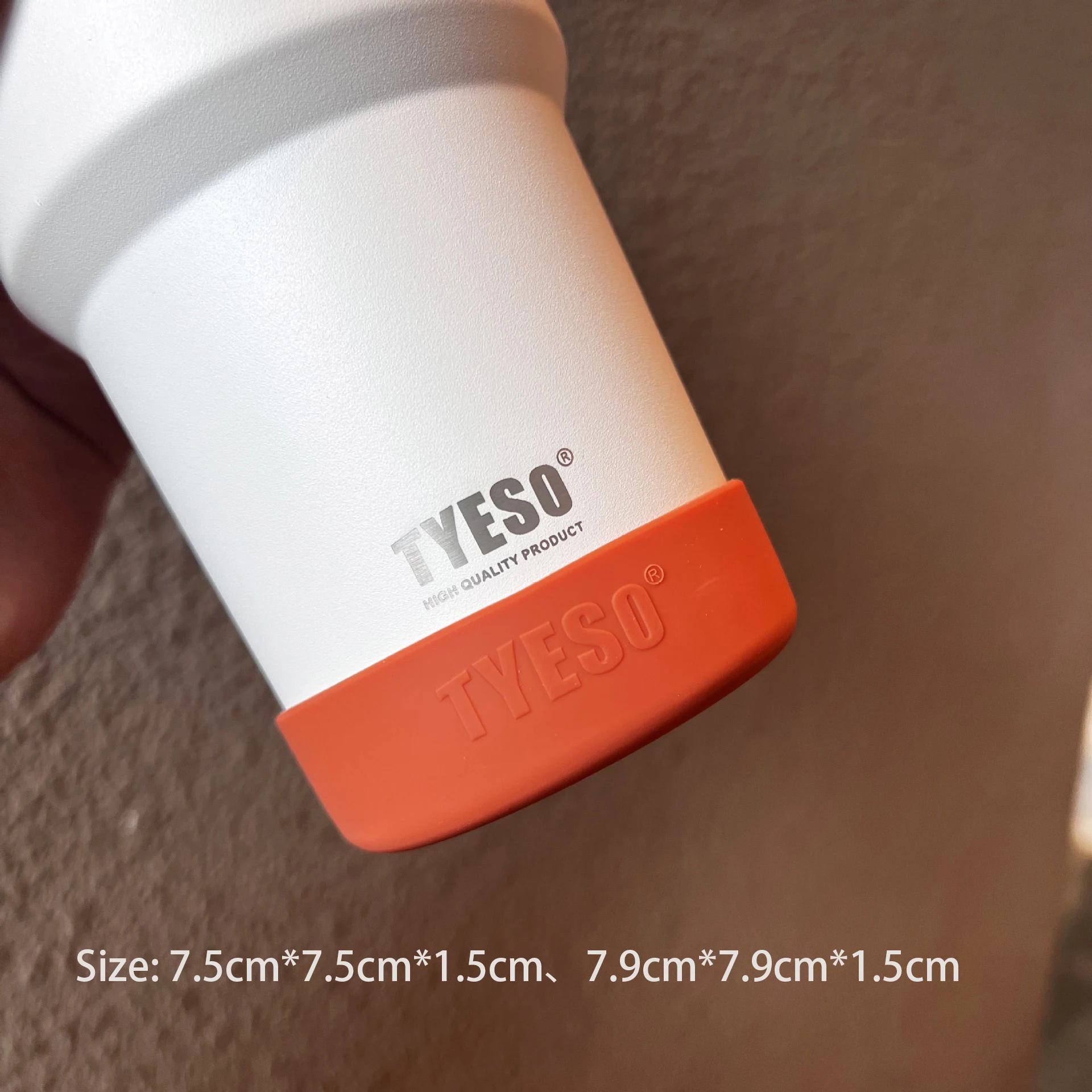 71-77 Mm Diameter Cup Cover Universal Silicone Bottom Sleeve For Tyeso Bottle Anti Slip Protective Bottle Cover Sleeve