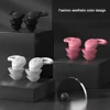1Pair Sleep Noise Reduction Earplug Soft Silicone Ear Muffs Noise Protection Travel Reusable Swimming Waterproof Ear Plugs 2