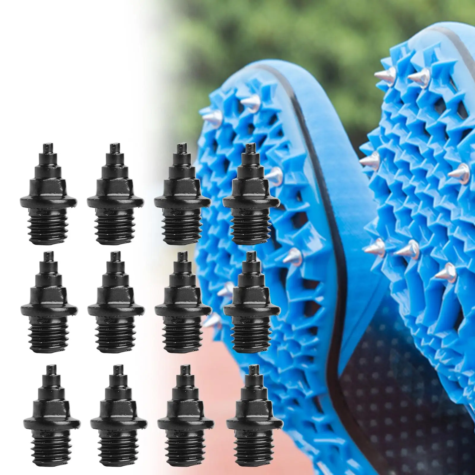 

12Pcs Track and Field Spikes Studs Non Slip Track Shoe Spikes for Triple Long Jump Middle and Long Distance Running Athletics