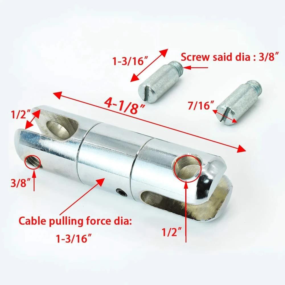 Kabel Trekkende Draaibare Draadlager Afbreekbare Wartel 1 Ton - 1 Stuks