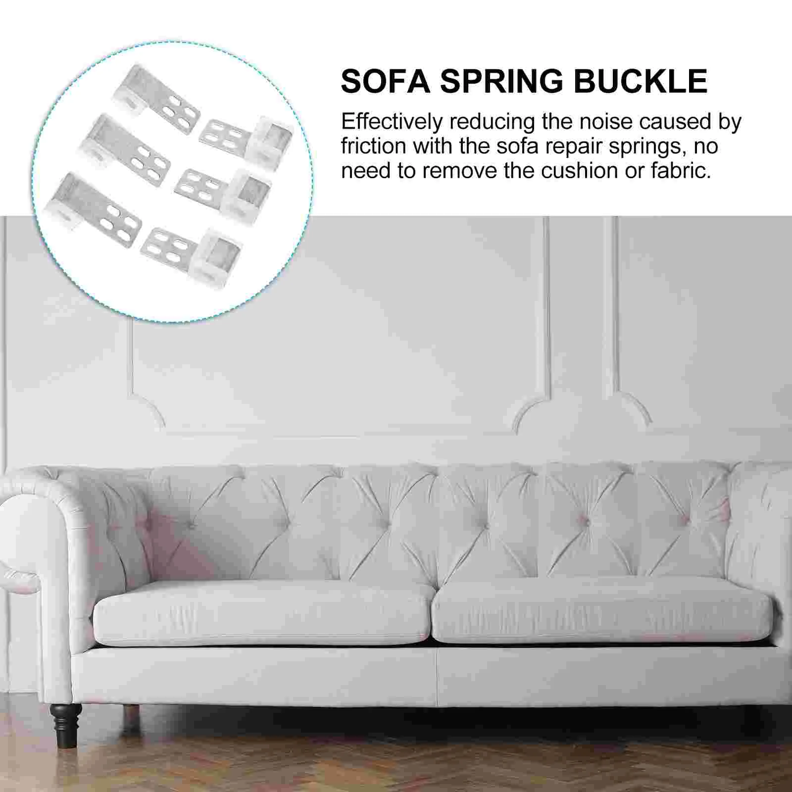 Рисунок 5 - пружинные зажимы для крепления