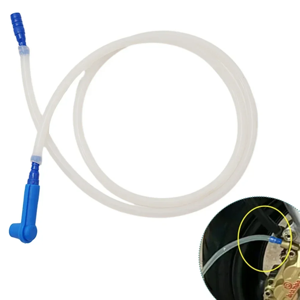 Brake Fluid Bleeder Hose Check Valve Auto Car Vehicle Motorcycle Brake Clutch Bleeder Hose Pipe Kit Bleeding Oil Tool 1pcs
