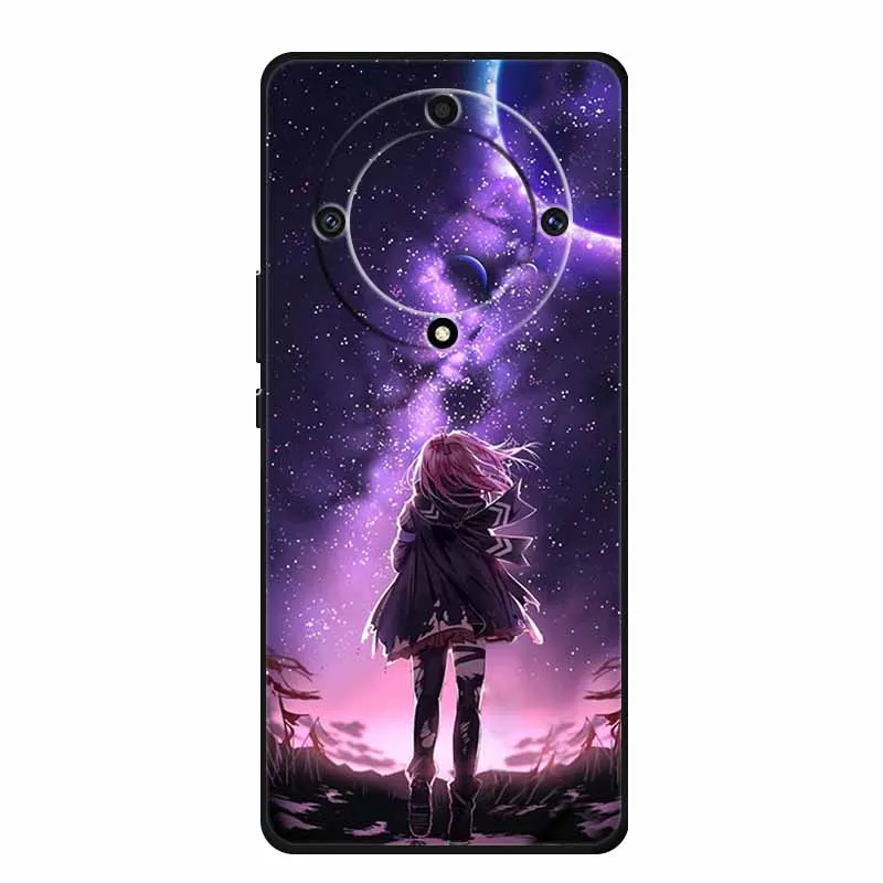Cat Design Soft TPU Silicone Phone Case