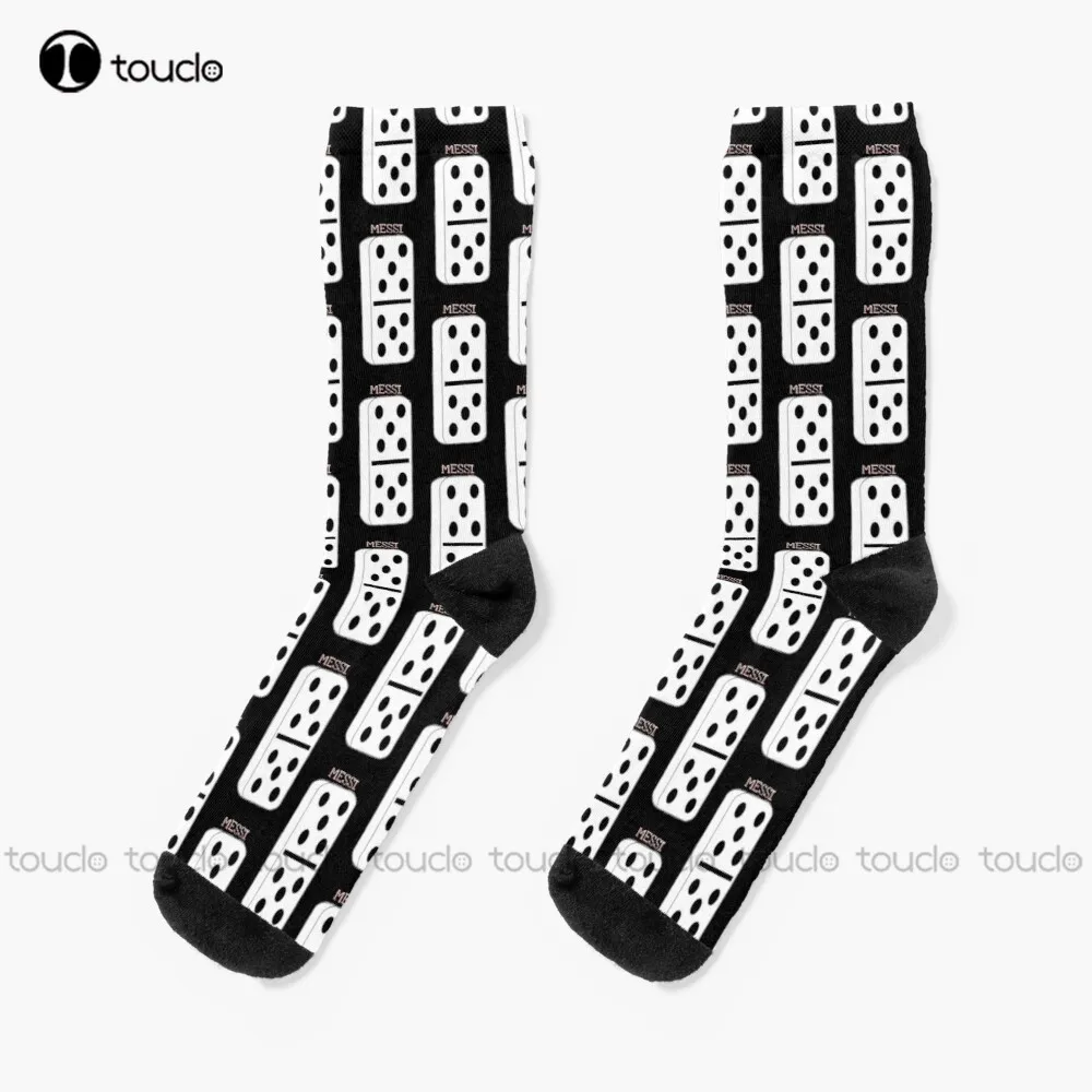 

Lionel The Domino Socks Workout Socks Women Street Skateboard Socks 360° Digital Print Comfortable Best Girls Sports Funny Gift