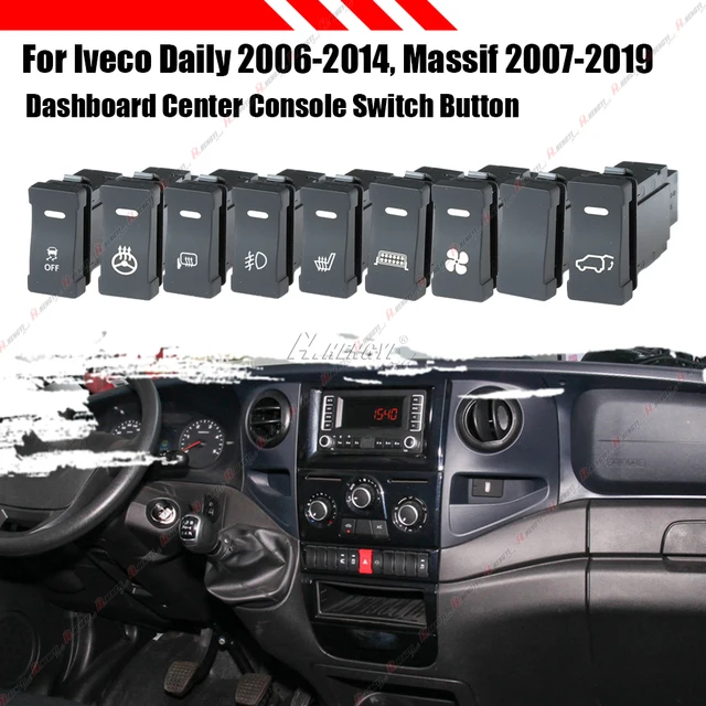 Tavolino Cruscotto Per Iveco Daily III 1999-2006 - Colore Blu F-CORE