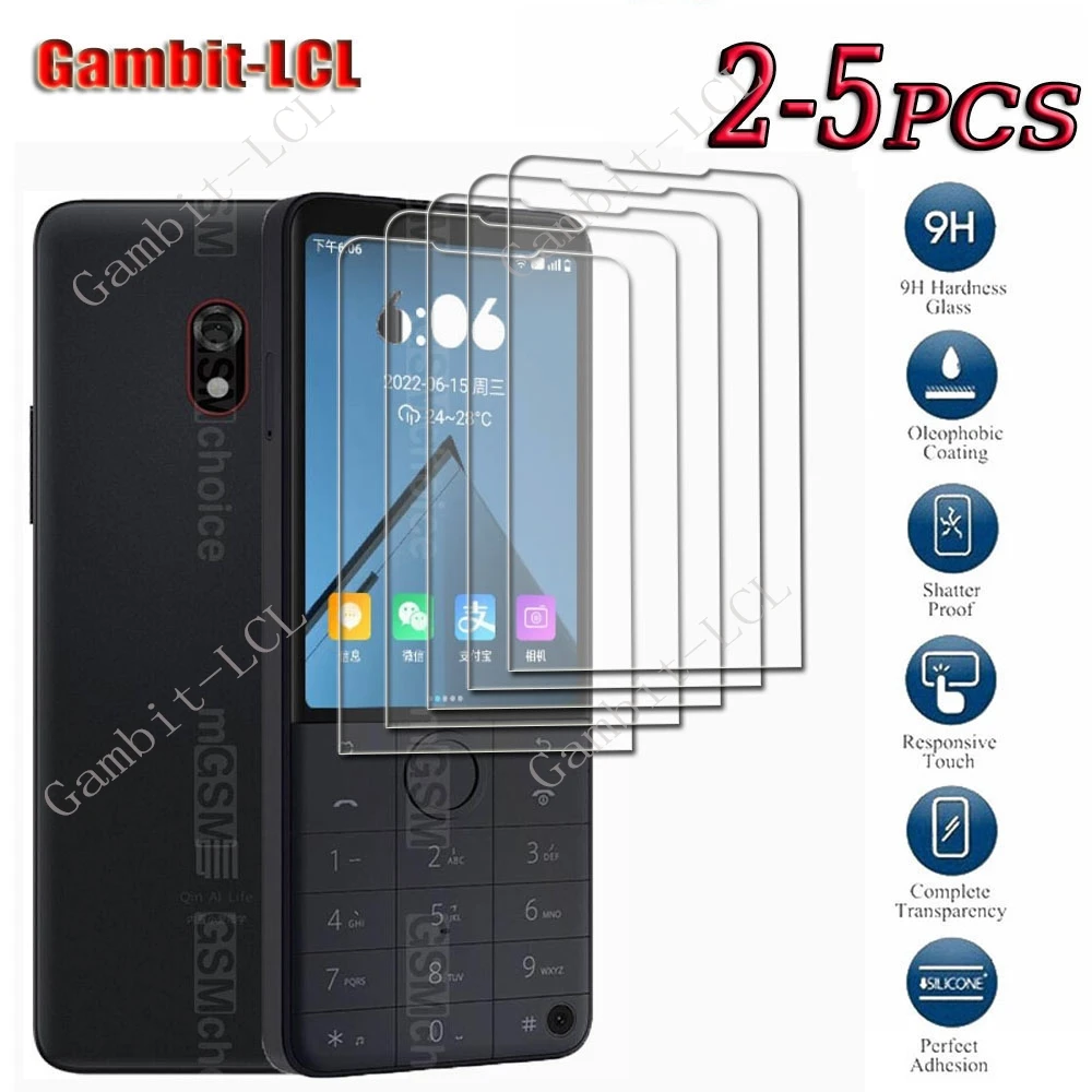 2-5PCS 9H HD Original Gehärtetem Glas Für Xiaomi Qin F22 Pro 3,54 "QinF22Pro F22Pro bildschirm Schutz Schutz Abdeckung Film