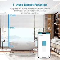 Meross HomeKit Smart Wi-Fi Roller Shutter Timer Electric Motor Curtain Blind Switch EU/UK Version Support Alexa Google Assistant - Image 3