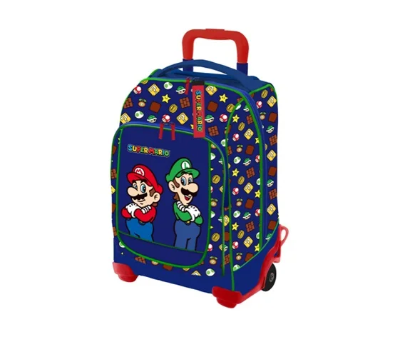 Mochila con ruedas MARIO BROS y LUIGI - AliExpress Hogar y jardín