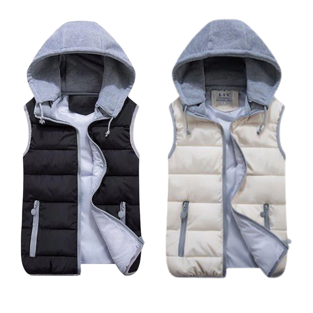 Stylish Waistcoat Stay Fashionable With Stylish Waistcoat Sleeveless Hooded Winter Coat Winter Vests