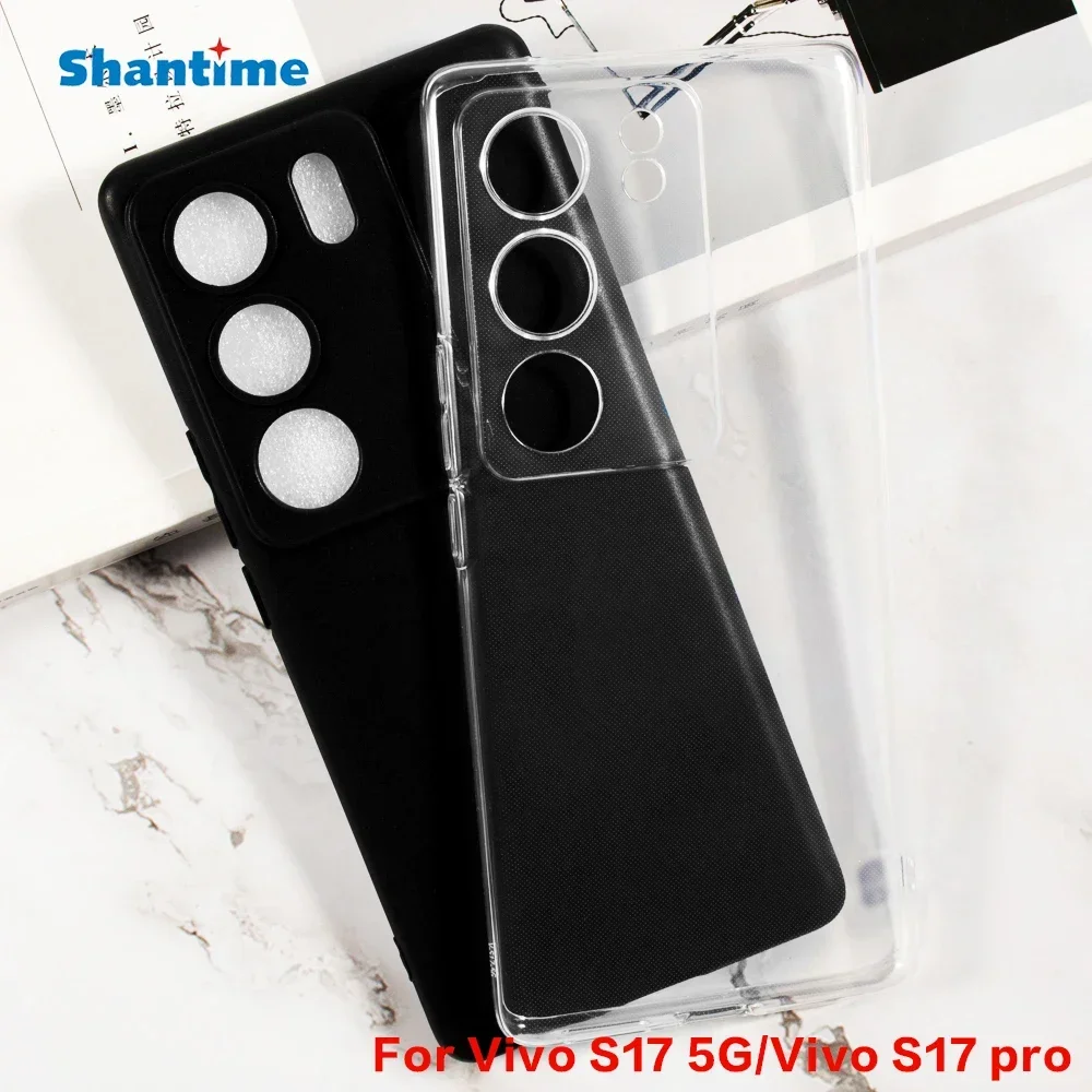 Per Vivo S17 5G Gel Pudding Phone Cover Posteriore Protettiva Per Vivo S17 Pro 5G Vivo S17T 5G Vivo V29 5G V29 Pro 5G Custodia Morbida In Tpu