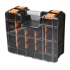 Plastic Tool Box Hard Case Hardware Screw Tool Storage Box Double-size Protable Toolbox Multi-grid Parts Tool box Organizer box 5