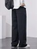 Men's Straight Sweatpants Drawstring Baggy Wide Leg Pants Fashion Letter Casual Trousers Streetwear Male Clothing Plus Size 8XL 6