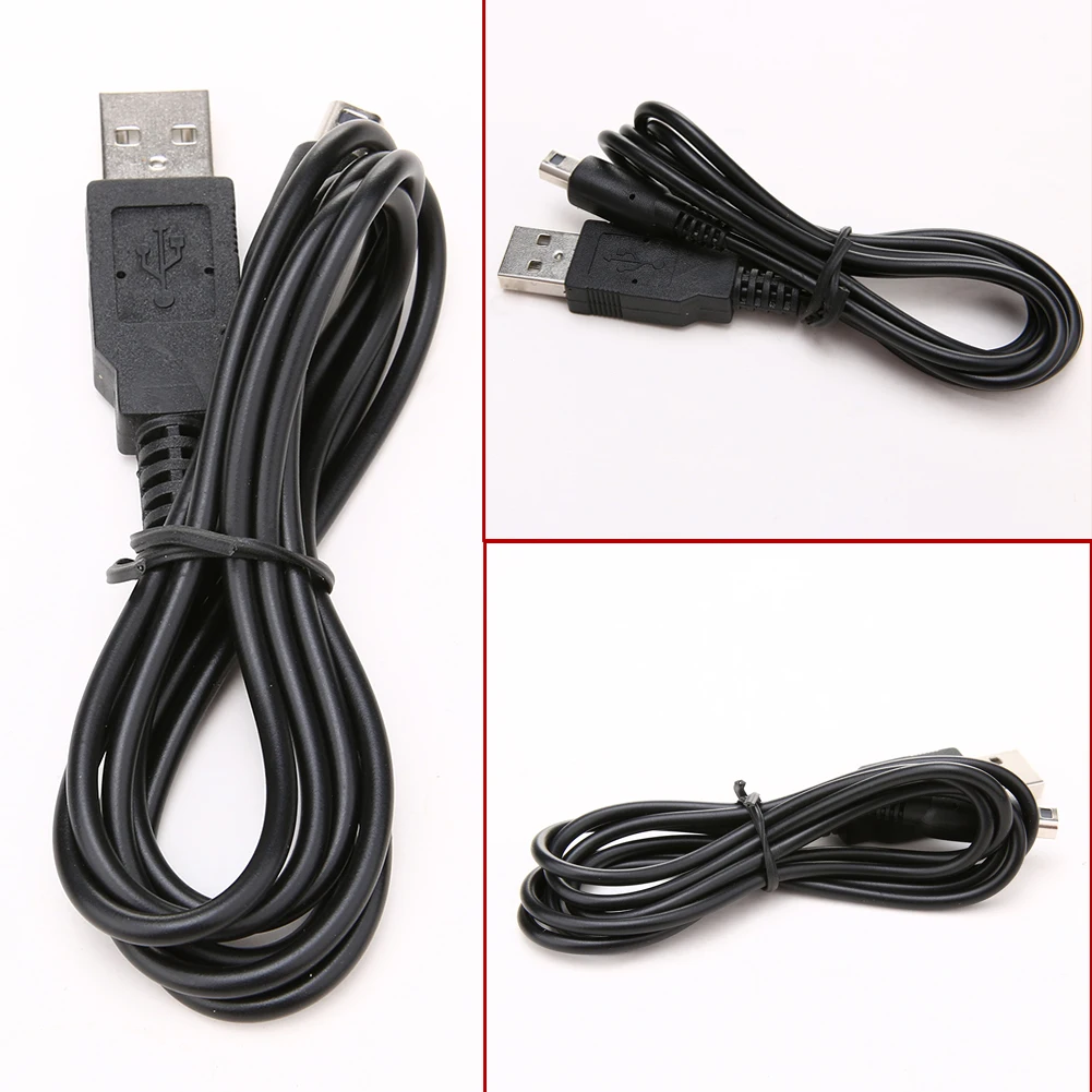 1-5PCS USB Charger Cable For Nintendo 2DS NDSI 3DS 3DSXL NEW 3DS NEW 3DSXL Game Power Line 100cm For Nintendo 3ds 2ds Charger