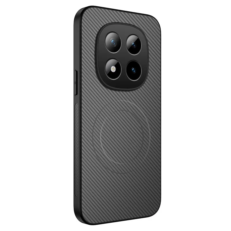 Enhanced Magnetic Carbon Fiber Texture Phone Cover