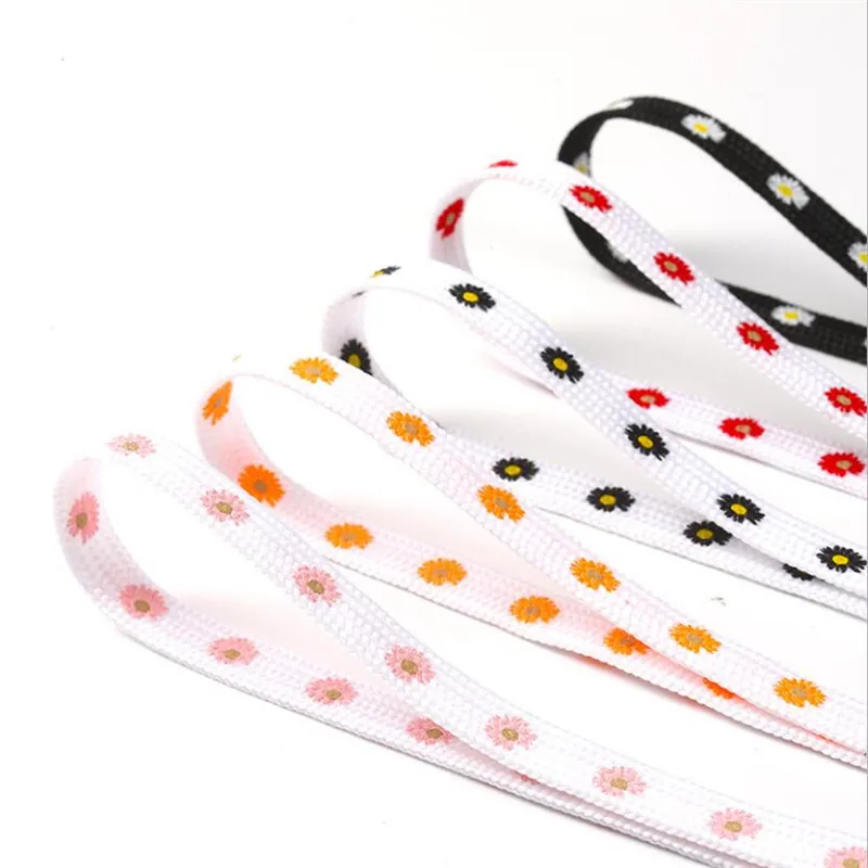 Little Daisies Shoelaces Cartoon Printing Fashion Unisex Flat Shoe laces High-top Canvas Sneakers Shoelace Sports Shoelaces