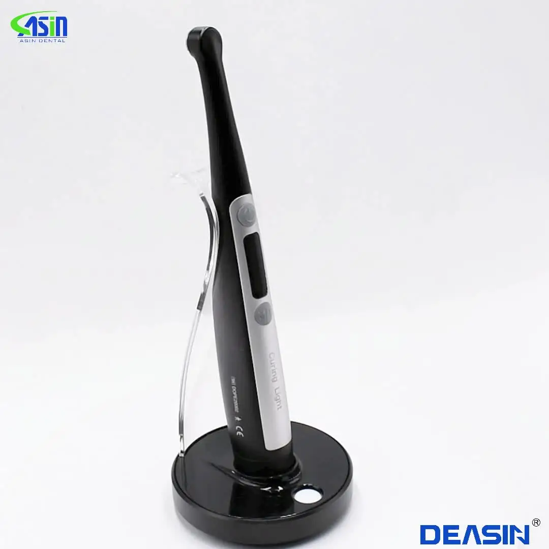DEASIN Black Dolphin Стоматологическая беспроводная 1-секундная лампа для отверждения