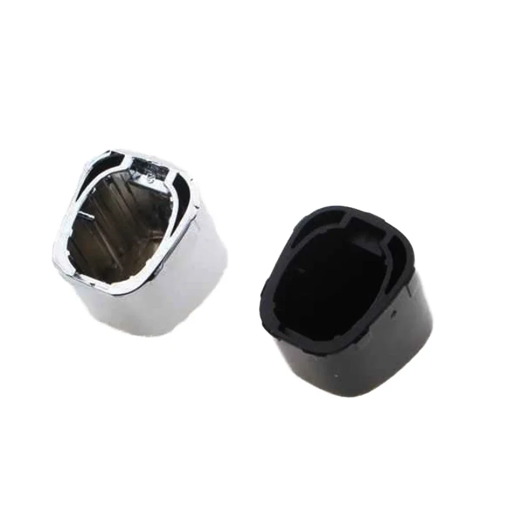 Car Handbrake Lever Parking Button Cover 1pc Chrome Black Decoration Shell For VW Polo 6R GTI Cross 6RD 711 333 A
