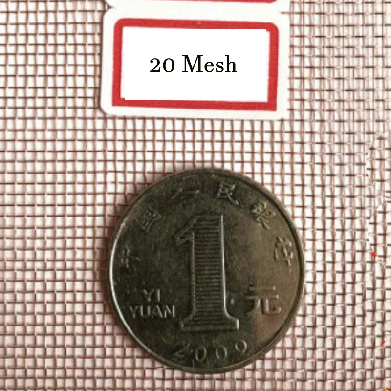 3" To 6" Copper Mesh Coarse Dense Gauze Mesh 10 20 40 60 80 100 - Foto 8