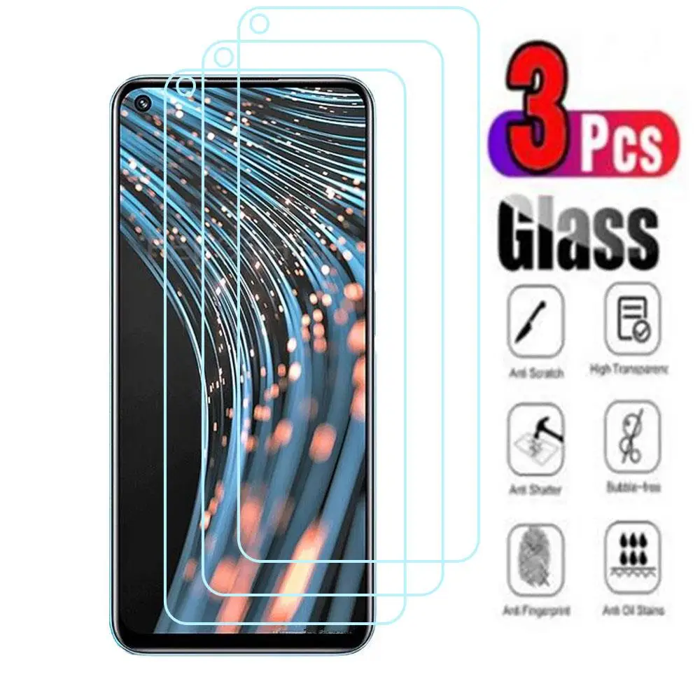 

3Pcs Tempered Glass For Realme 9 4G 5G Speed Pro+ Plus 9i C31 C35 GT Neo3 GT2 Q3s Q5 Q5i V23 V25 Screen Protective Cover Film