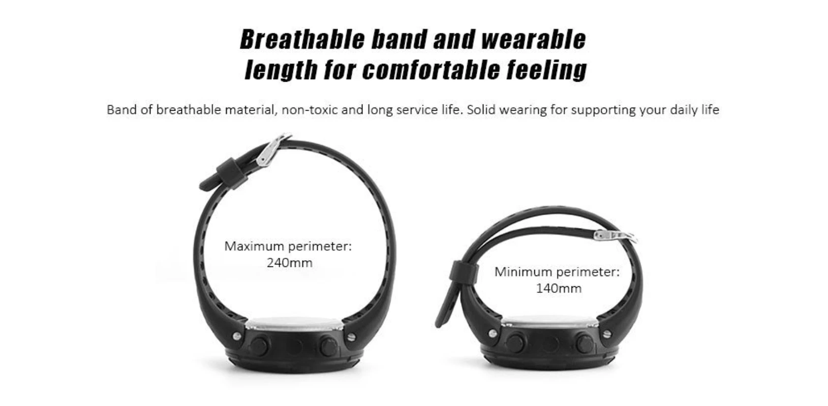 Adjustable Replacement Wristband - Plastic Strap