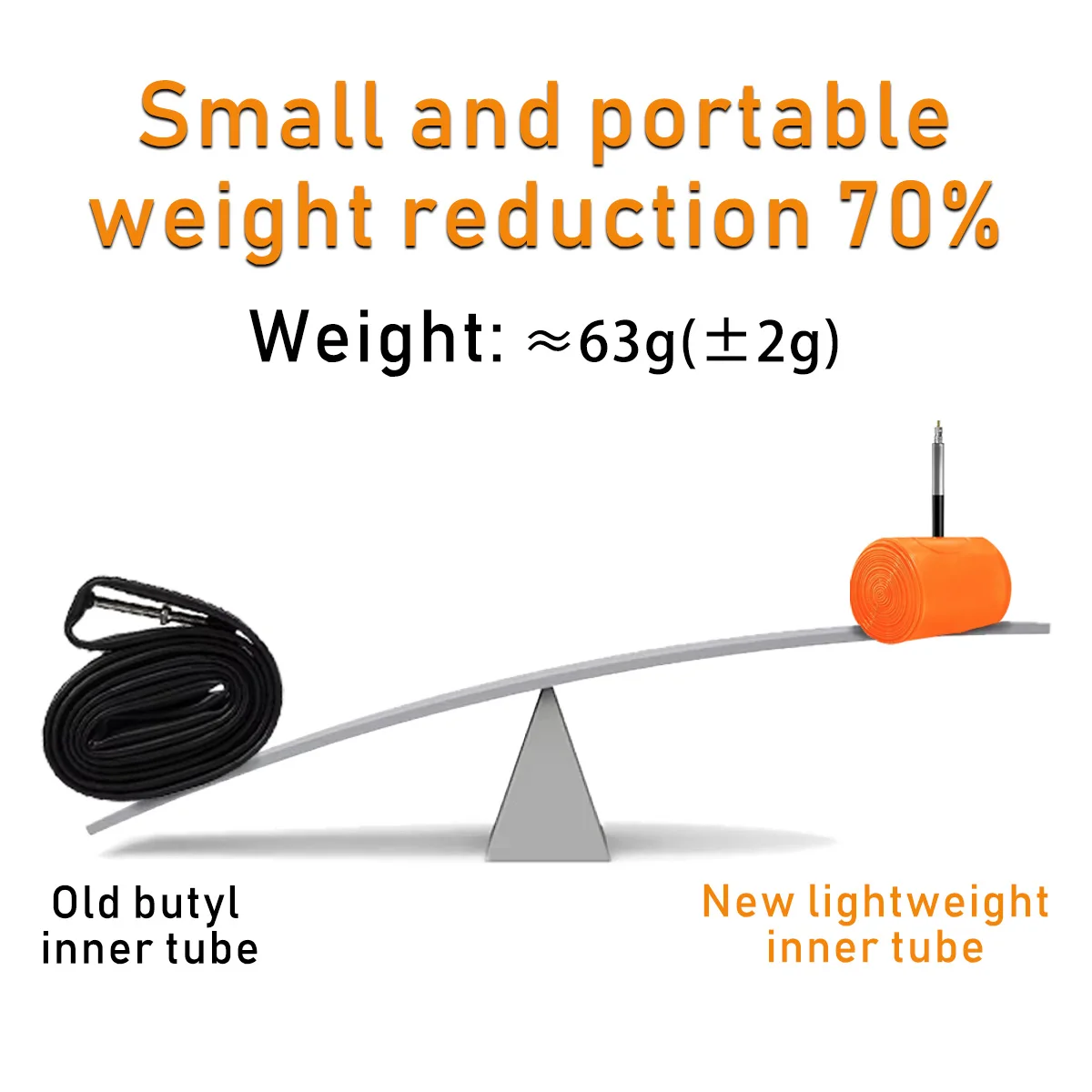 Ultra Light TPU Mountain Bike Inner Tube - Essential