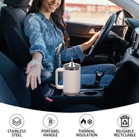 ⁦كوب حراري ستانلس ستيل 304 (20/30/40 أونصة) – عزل قوي مع مقبض وسعة كبيرة ☕✨.⁩ - الصورة ⁦6⁩