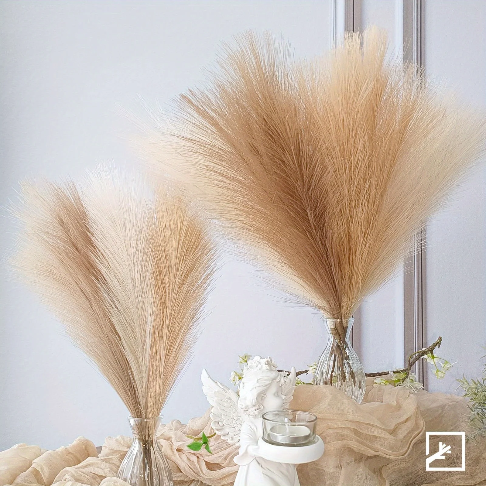 Artificial Pampas Grass Set 5