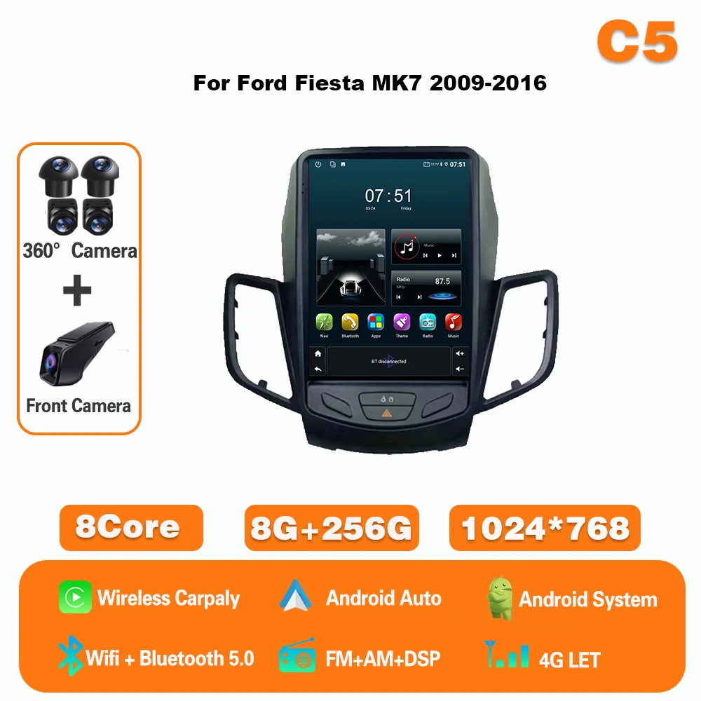 8G-256G 360 DVR