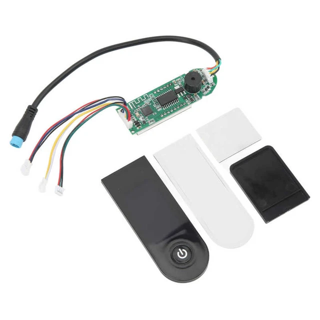 BuyWeek Tableau De Bord De Scooter électrique pour Xiaomi Pro 2, Carte De  Circuit Imprimé De Scooter électrique PCB étanche Bluetooth Remplacement De  Carte De Circuit Imprimé 4 Fils Double Frein 