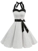 Virginia Polka Dot Print Mini Dress 1
