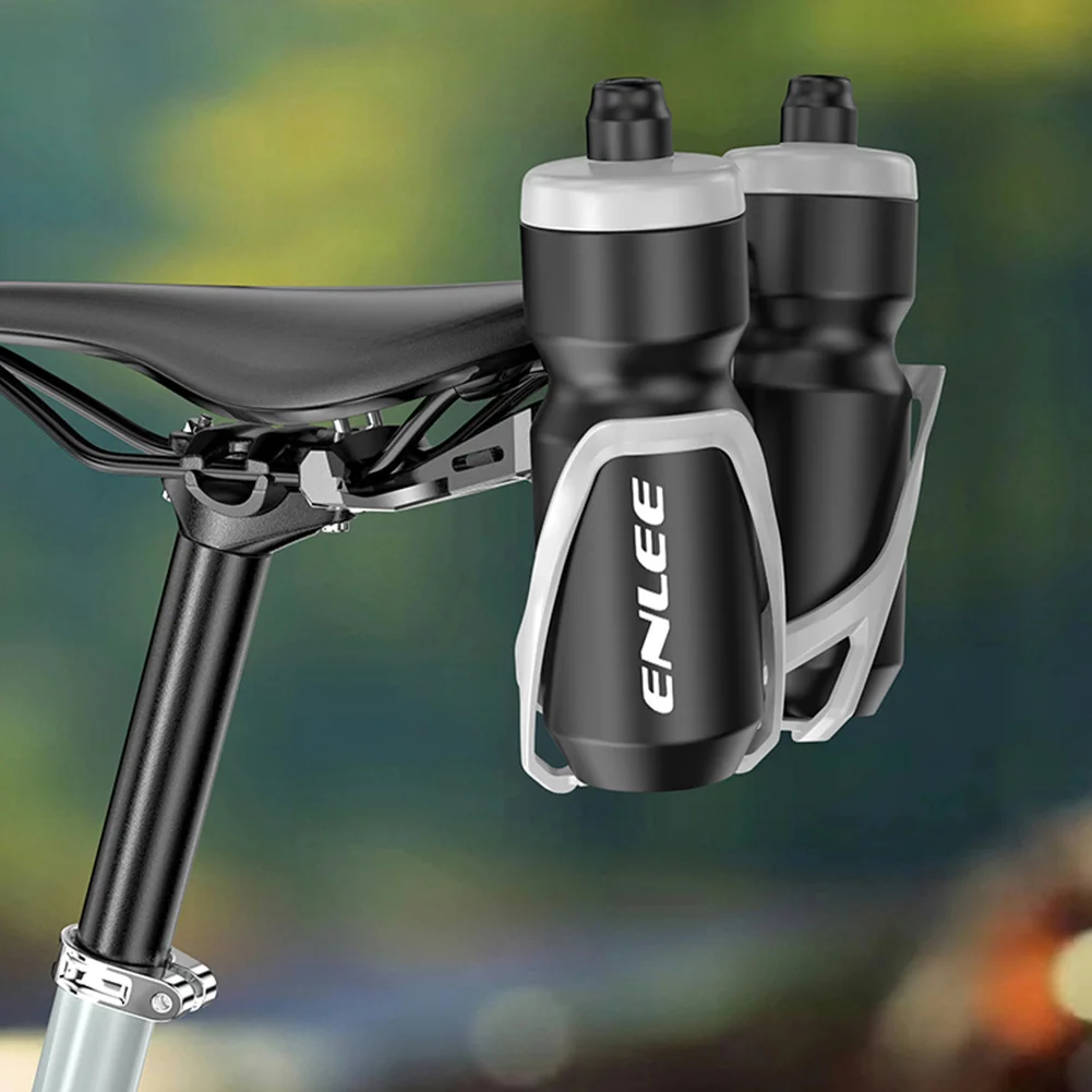 Bicycle water bottle holder Bicycle Water Bottle Holder Adapter Lightweight Bicycle Saddle Bottle Cage Extension Bike Saddle Drink Cup Cage