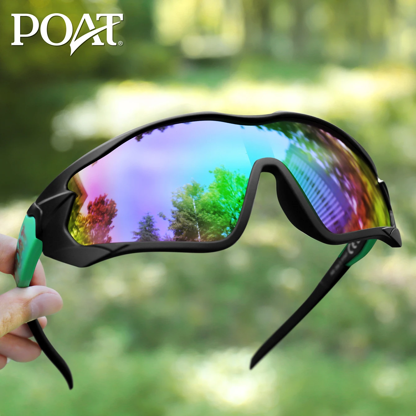 Classic Sunglasses for Men Women Sports with UV Protection