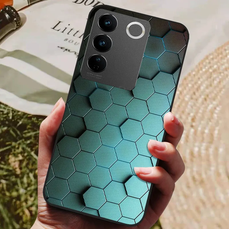 Sleek Black Silicone Phone Case - Durable TPU Protective Cover