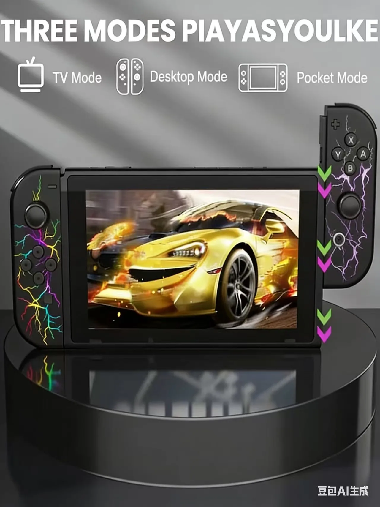Enhanced Wireless Game Controller with Dual Vibration and Turbo Functions