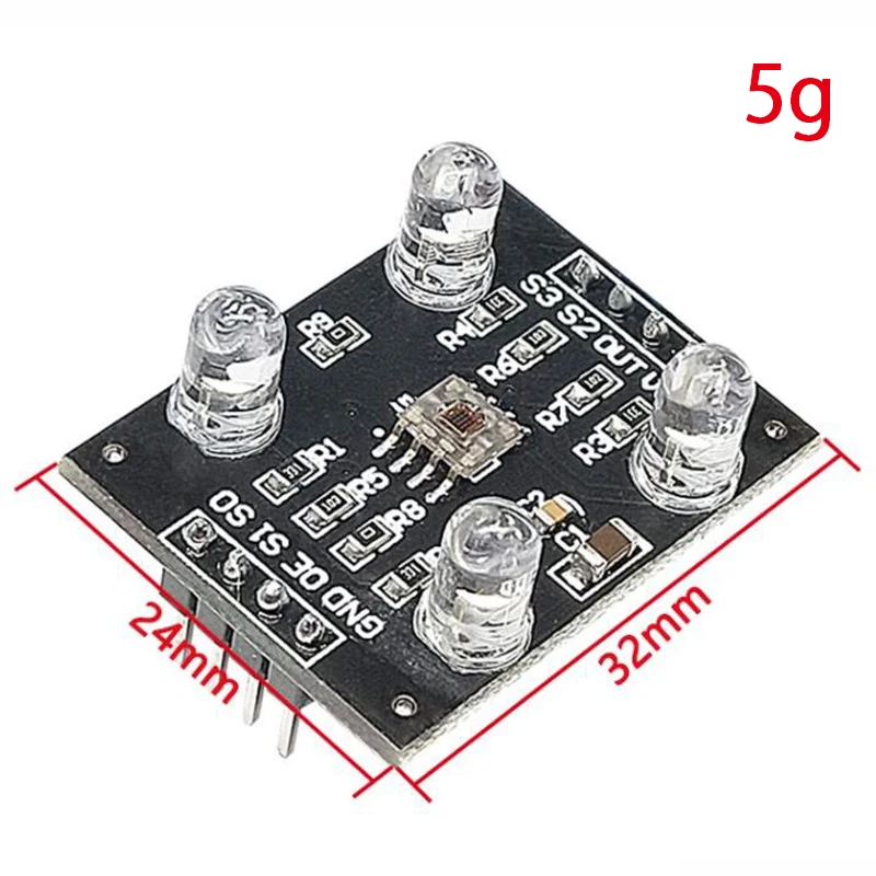 색상 인식 센서, 색상 인식 모듈, TCS230, TCS3200