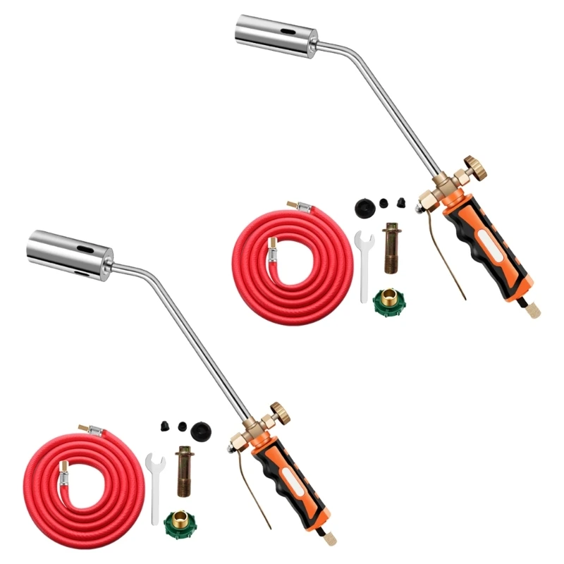 

Propane Torch Head High Intensity Gas Torch Flame Welding Torch for Welding Soldering Brazing Heating Thawing