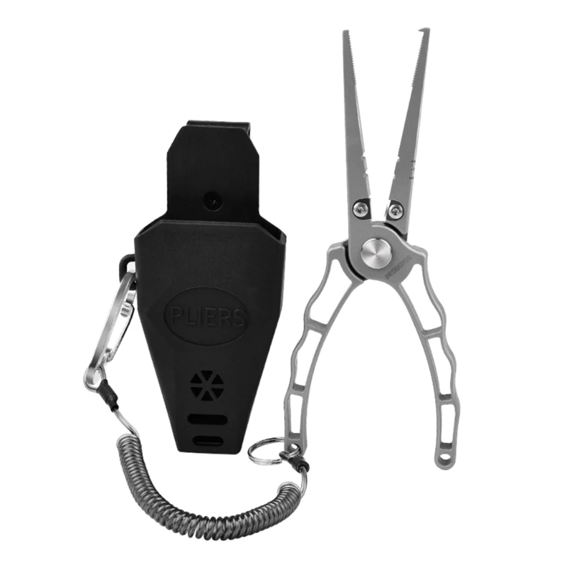 Long Nose Fishing Plier Alloys Fishing Hook Plier Hook Remover Split Rings Plier Dropship