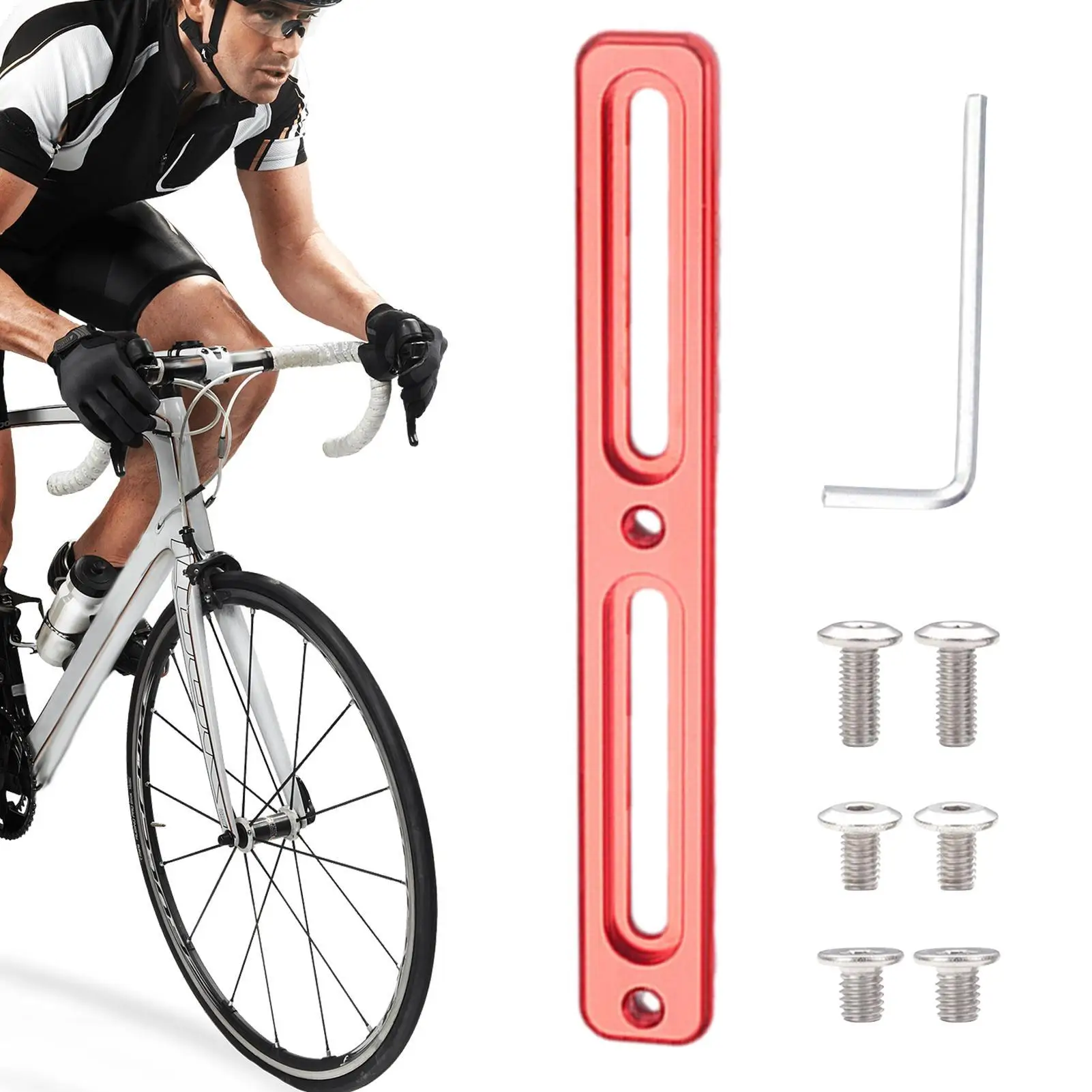 Bike Bottle Cage Adapter Bicycle B-RAD Mounting Base Multifunction Adjustable Bottle Mount Alt Position Cage Bracket