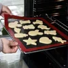 Silicone Hollowing out Baking Mat Sheet Nonstick Oven Mesh Pad Breathable Glass Fiber Heat-Resistant Cooking Bakeware Baking Mat 6