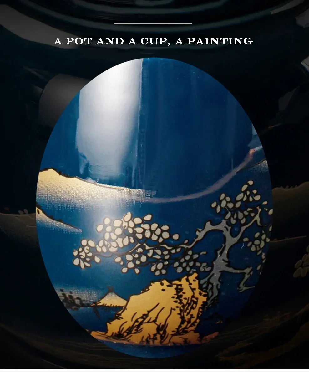 Elegant 180ml Japanese Ceramic Tea Mug