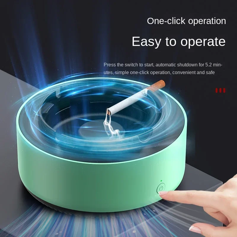 Electronic self smoking ashtray air purifier for home use, negative ion anti fly ash, personalized aromatherapy 400ml ultrasonic air humidifier aromatherapy for home aroma essential oil diffuser mist maker fogger with 7 colors led lights