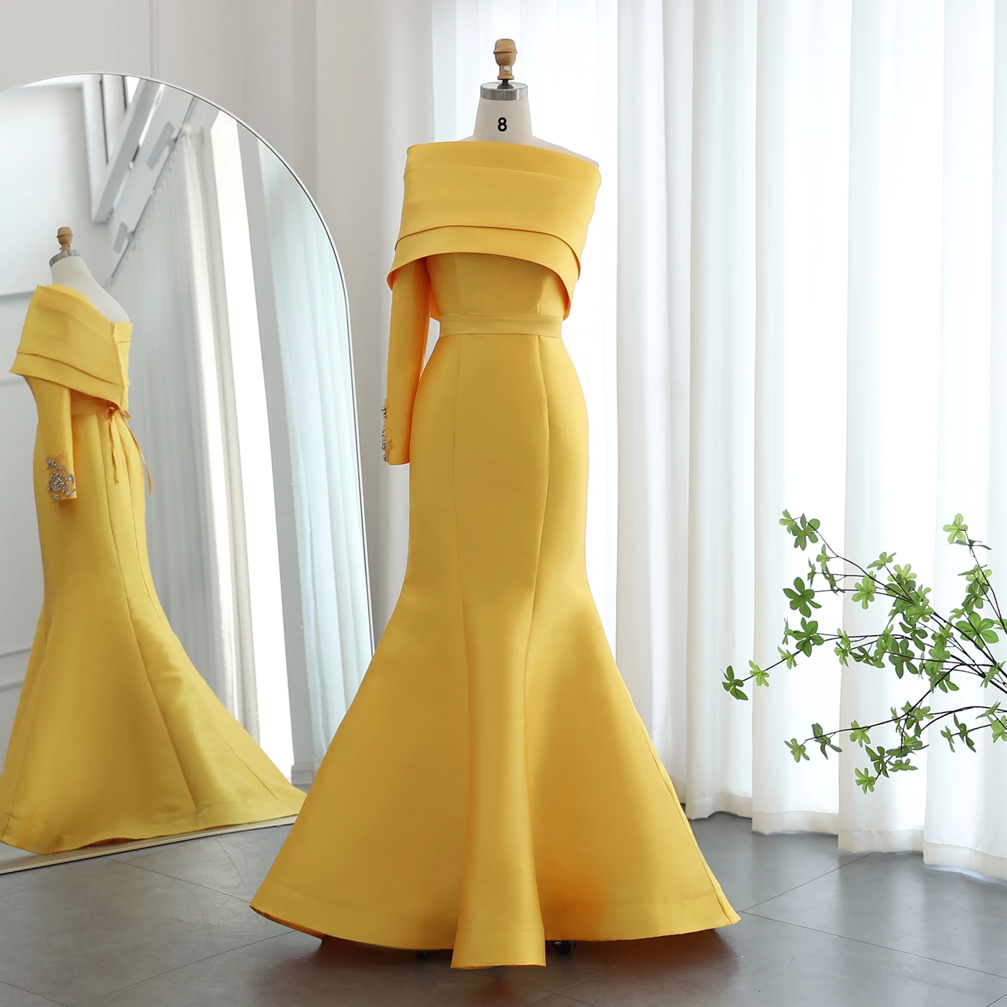Sharon Said Elegant Yellow Mermaid Evening Dresses with One Shoulder Blue for Women Wedding Party Prom Gowns SS414 Customized - AliExpress 320 Sharon Said Elegant Yellow Mermaid Evening Dresses with One Shoulder Blue for Women Wedding Party Prom Gowns SS414 Customized - AliExpress 320