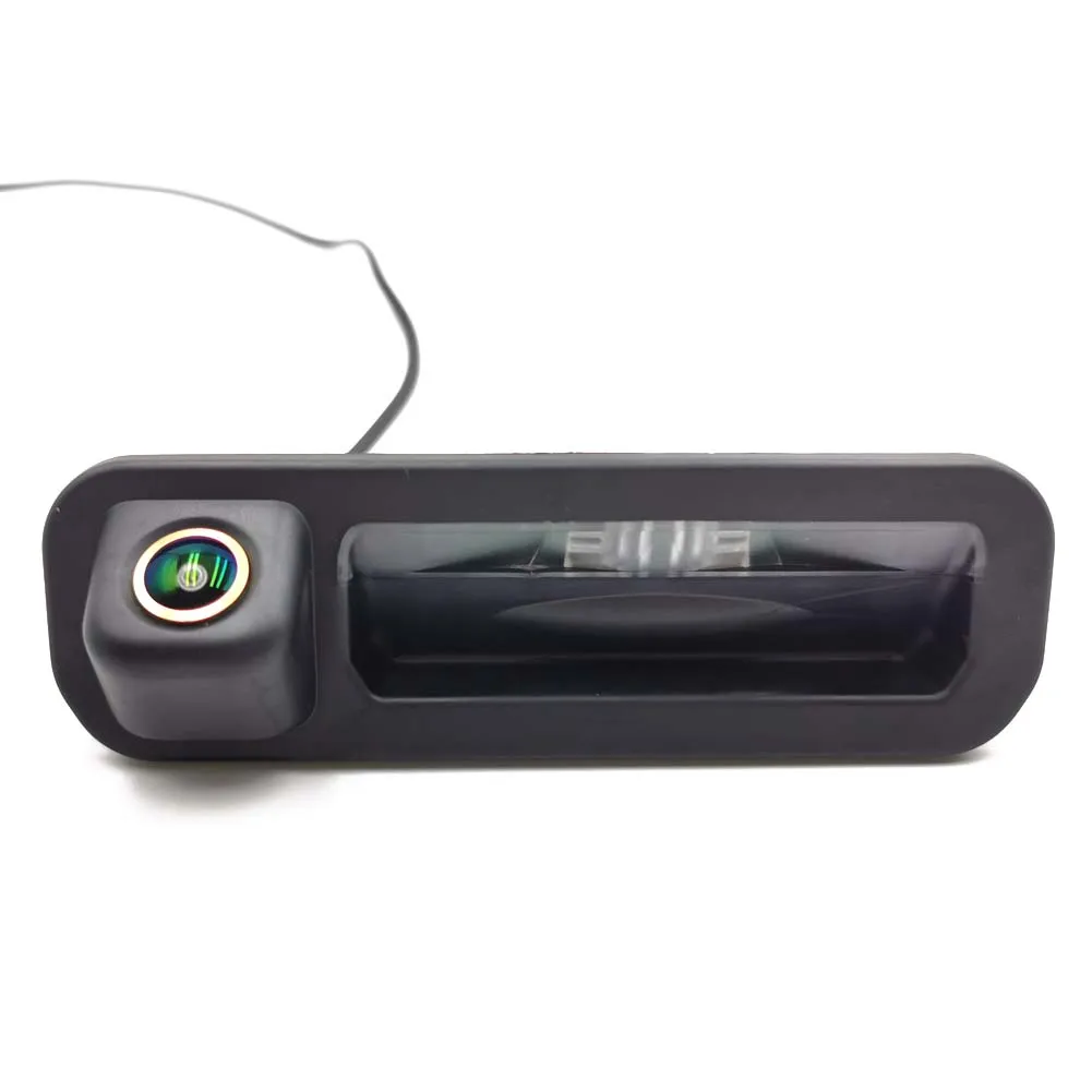 AHD 1080P 170 ° 자동차 후면보기 핸들 카메라 와이드 앵글 방수 포드 포커스 3 MK3 C MAX 2011-2014