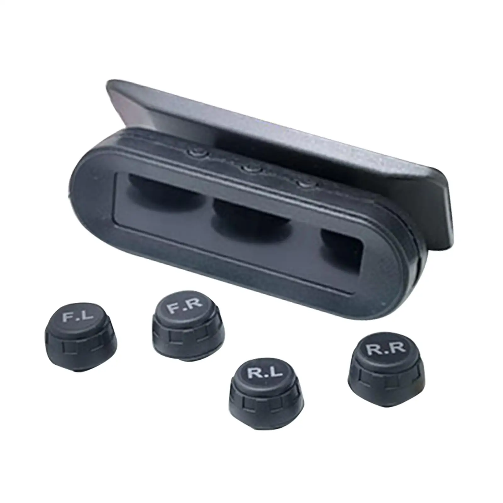 

Solar Power Tire Pressure Monitoring System Wireless Monitor with 4 External
