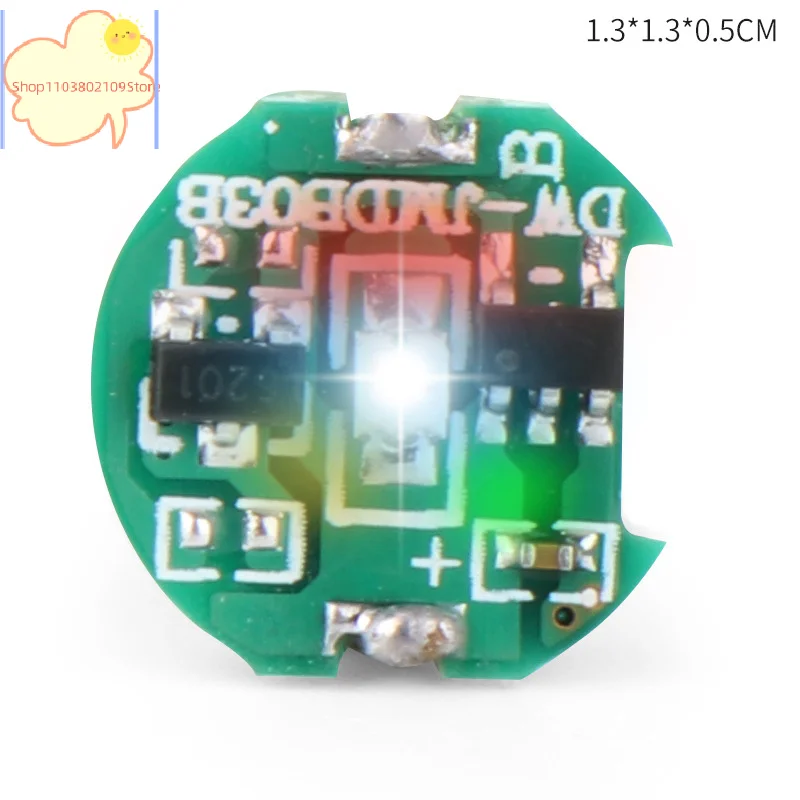 [YH]1Pc LED 조명 전자레인지 자기 제어 스위치 조명 칩 애니메이션 핸드 투 도 플러스 라이트 모델 장난감 무선 램프