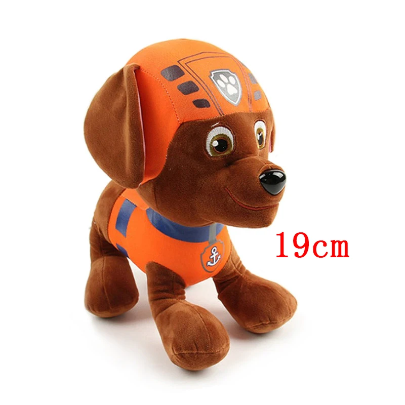 thumbnail image 1 of Paw Patrol Plush Toy Action Figure Ryder Marshal Zuma Everest Cartoon Model Two postures Plush Toy Children's Birthday Party Gif, 1 of 5