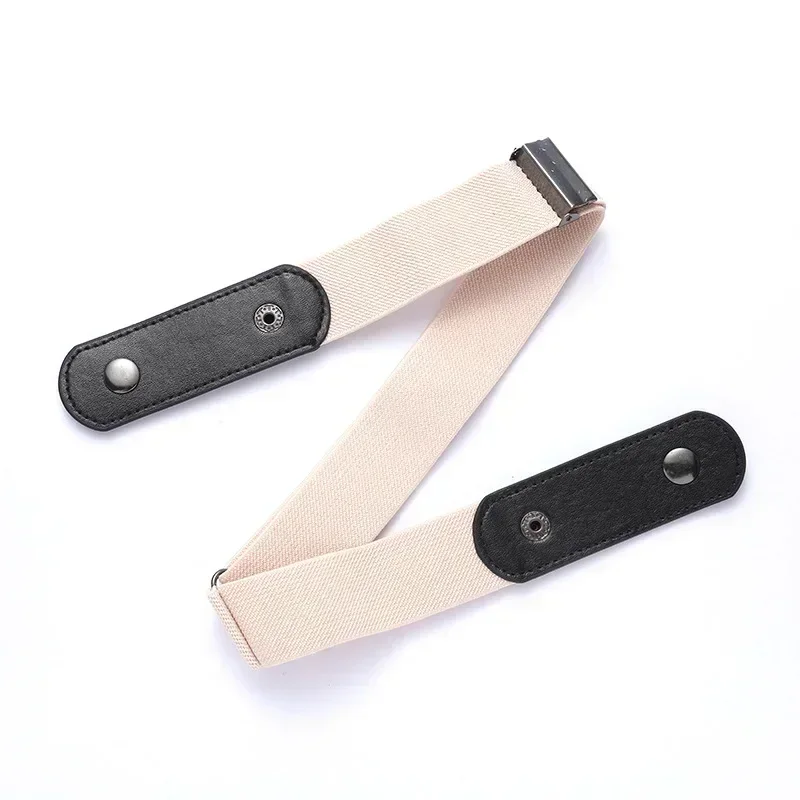 Jeans Belts Mens Belt Waist Belt Elastic No Marks Versatile Invisible No Punching Decoration Inset Style For Men Women